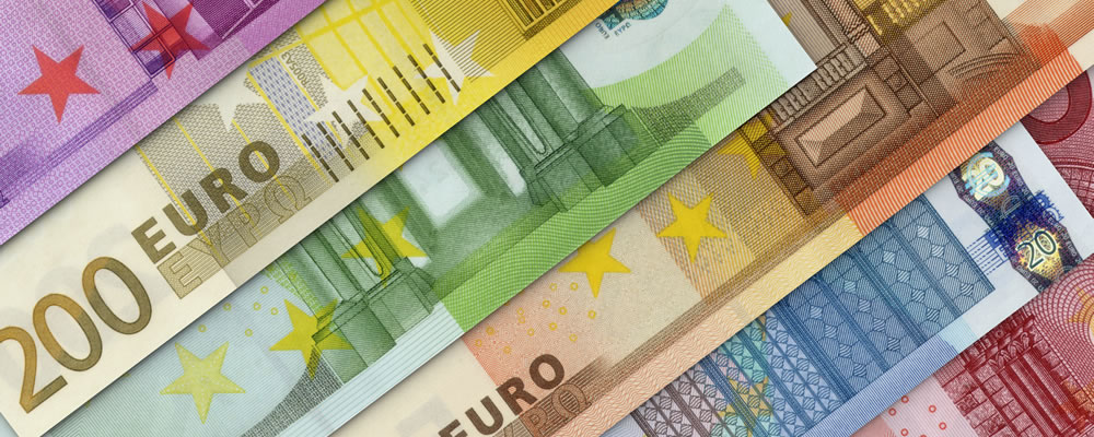 Euro EUR exchange rates